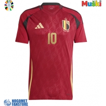 Belgija Romelu Lukaku #10 Domaci Dres EP 2024 Kratak Rukav